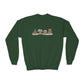 Gingerbread Park Icons - Youth Crewneck Sweatshirt