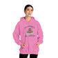Snowy Cabin Castle, I'm Coming to the Cottage -  Adult Hoodie Sweatshirt