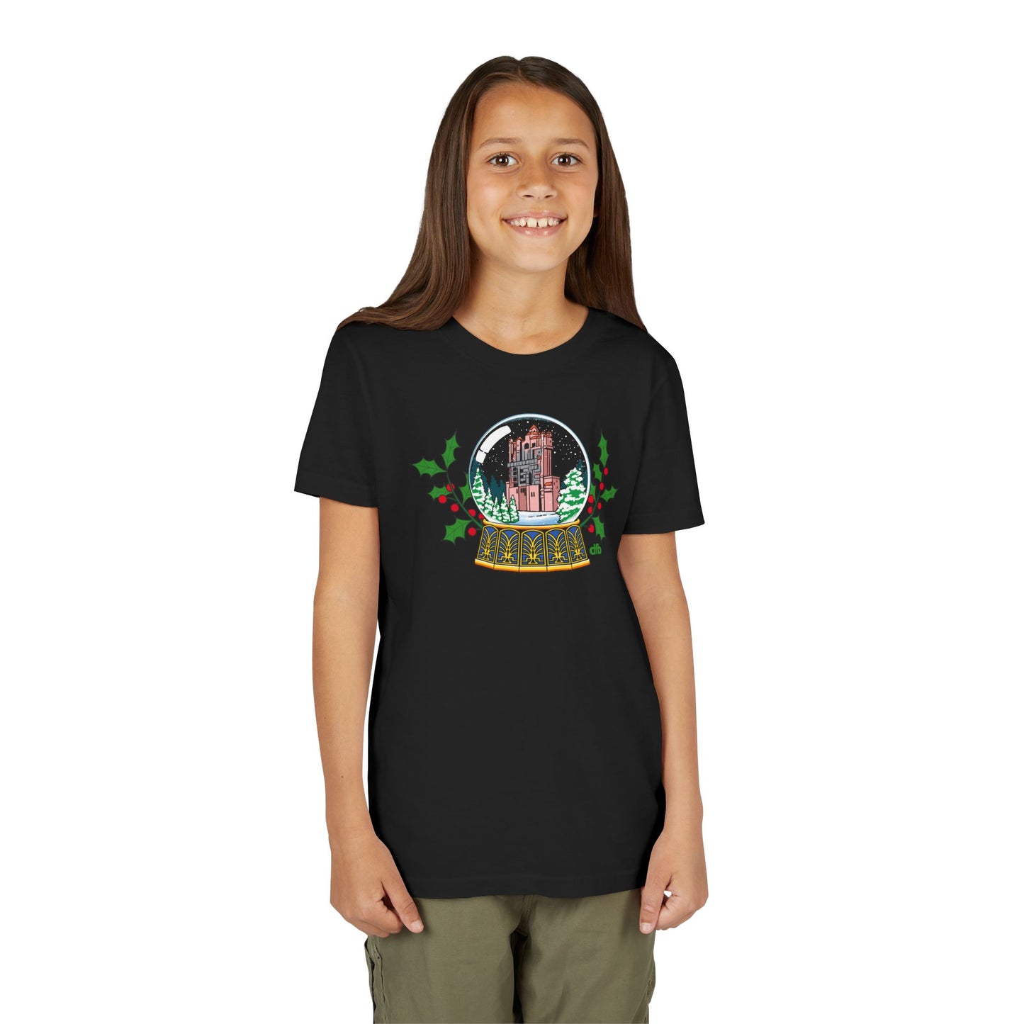 Hollywood Studios Snowglobes -  Kid's Short Sleeve Tee Shirt