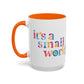 it's a small world - Mug, 11oz and 15oz