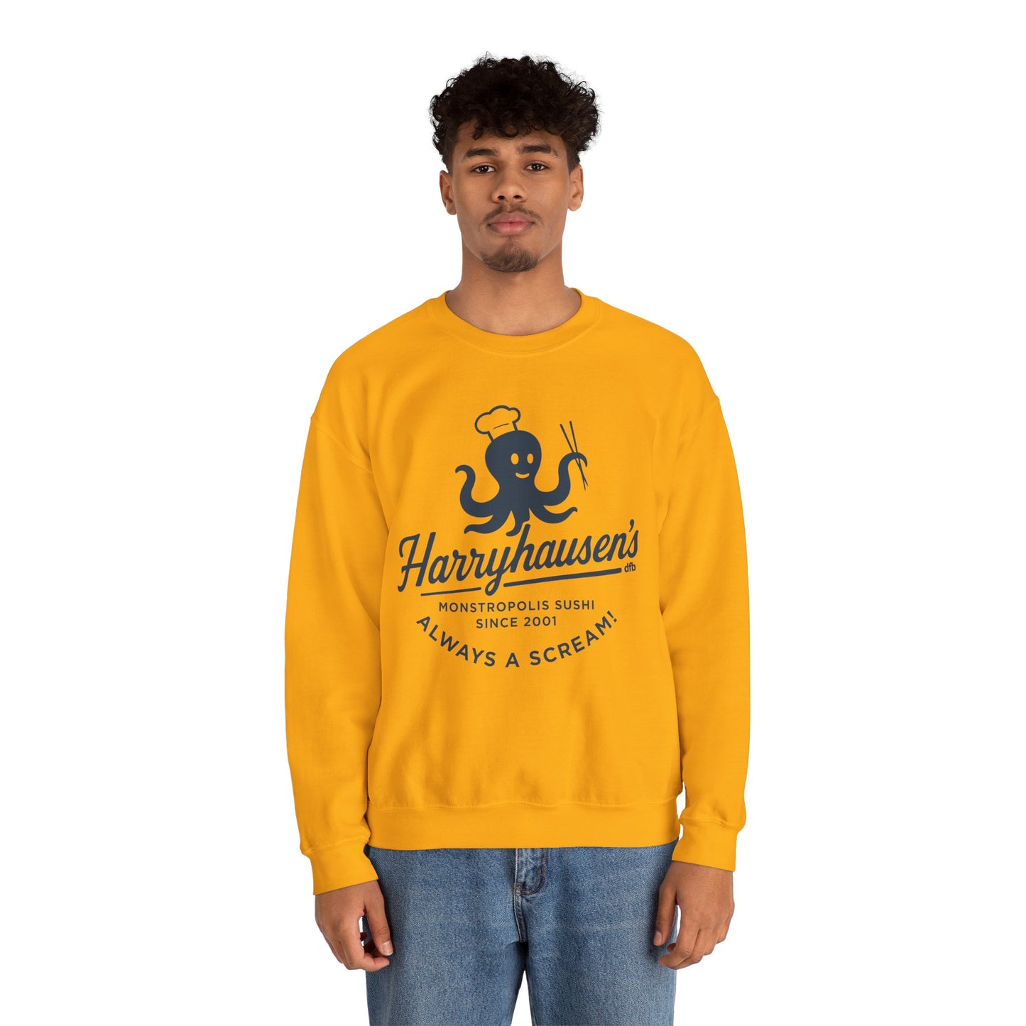 Harryhausen's - Adult Crewneck Sweatshirt