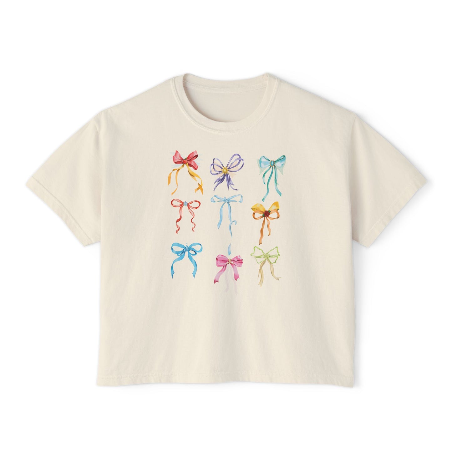 Bibbidi Bobbidi Bow - Princess Bows - Women's Boxy Tee