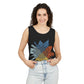 Food & Wine Compass - Unisex Garment-Dyed Tank Top