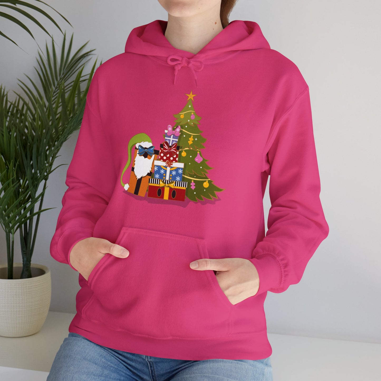 Fab 5 as Christmas Presents - Adult Hoodie Sweatshirt