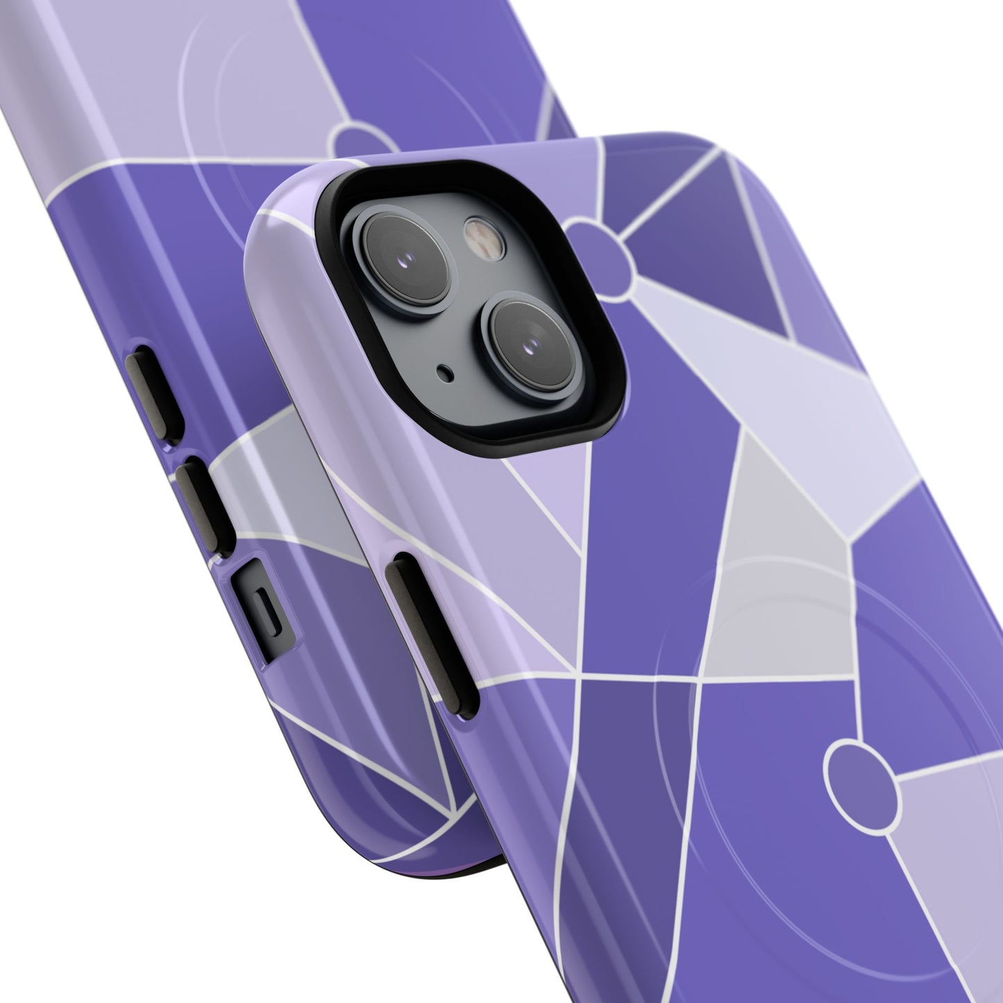Tomorrowland Purple Wall - Tough Magnetic iPhone Case