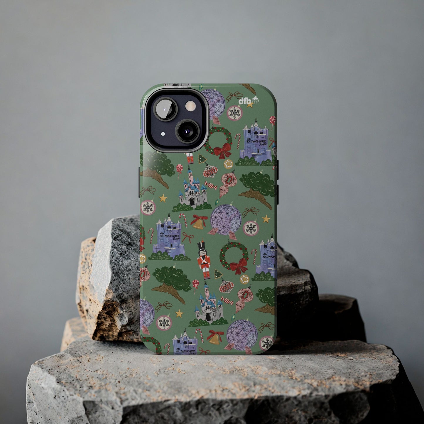 Park Icons Vintage Ornaments - Apple Phone Case