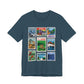 Animal Kingdom Vintage Stamps - Adult Tee Shirt