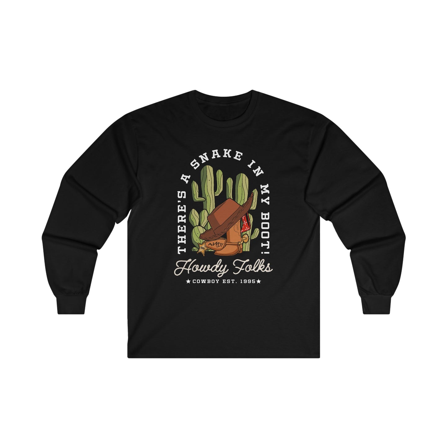 Howdy Folks - Long Sleeve Tee