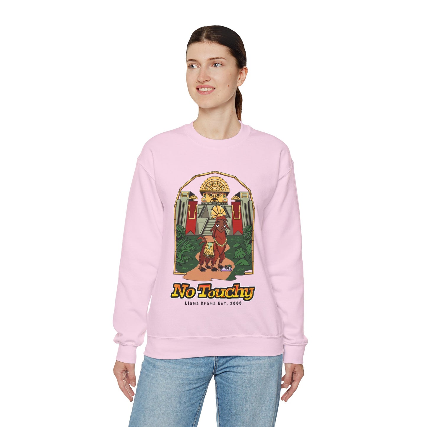 No Touchy - Emperor's New Groove - Adult Crewneck Sweatshirt