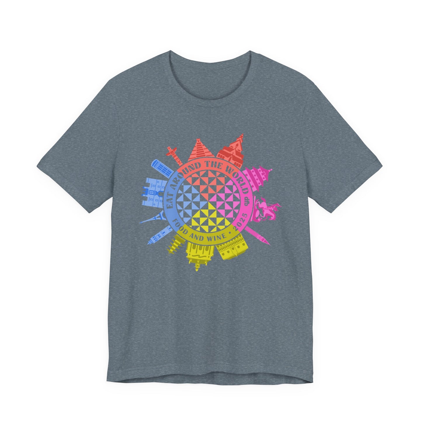 LIMITED EDITION Food & Wine Compass - Adult Tee Shirt