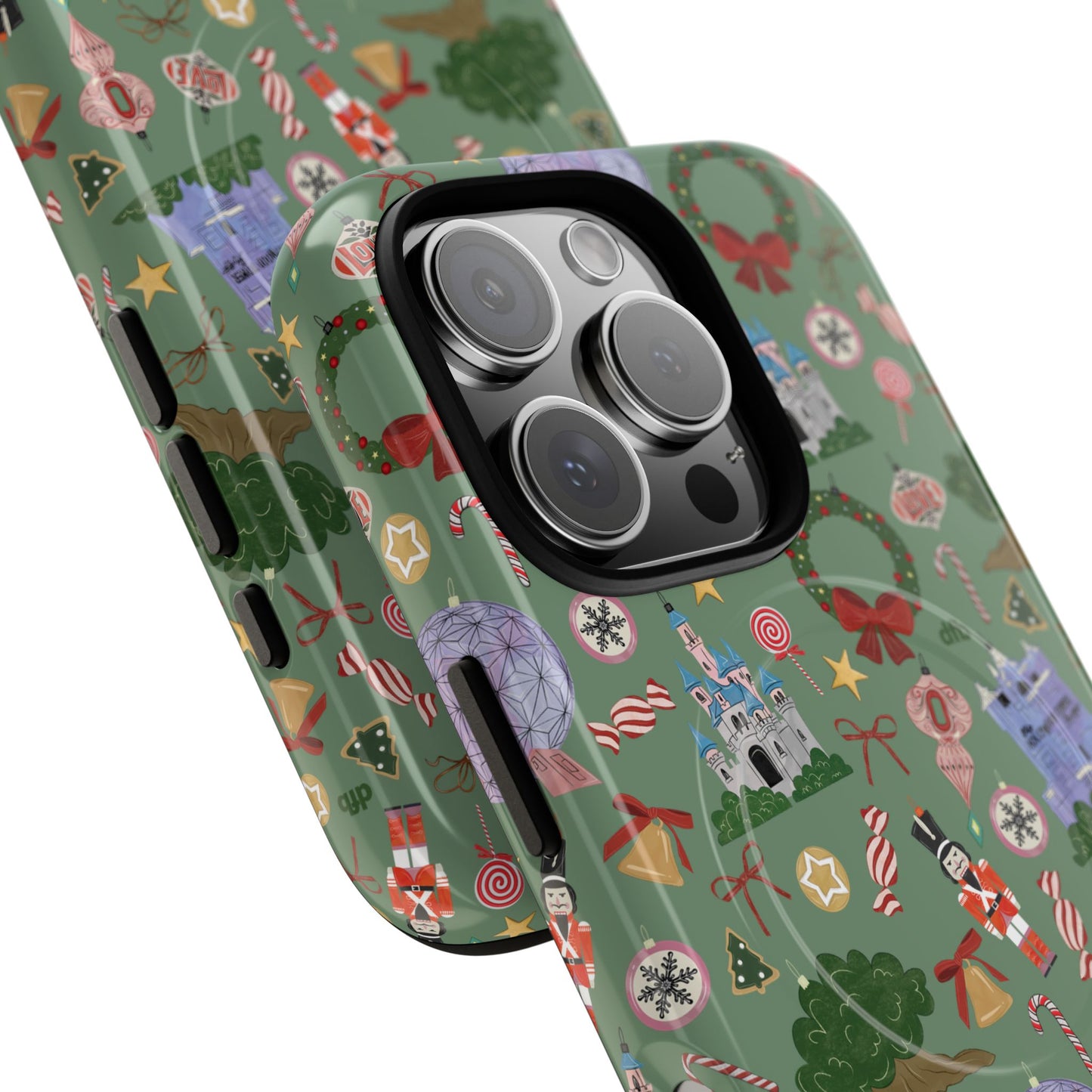 Park Icons Vintage Ornaments - Tough Magnetic iPhone Case