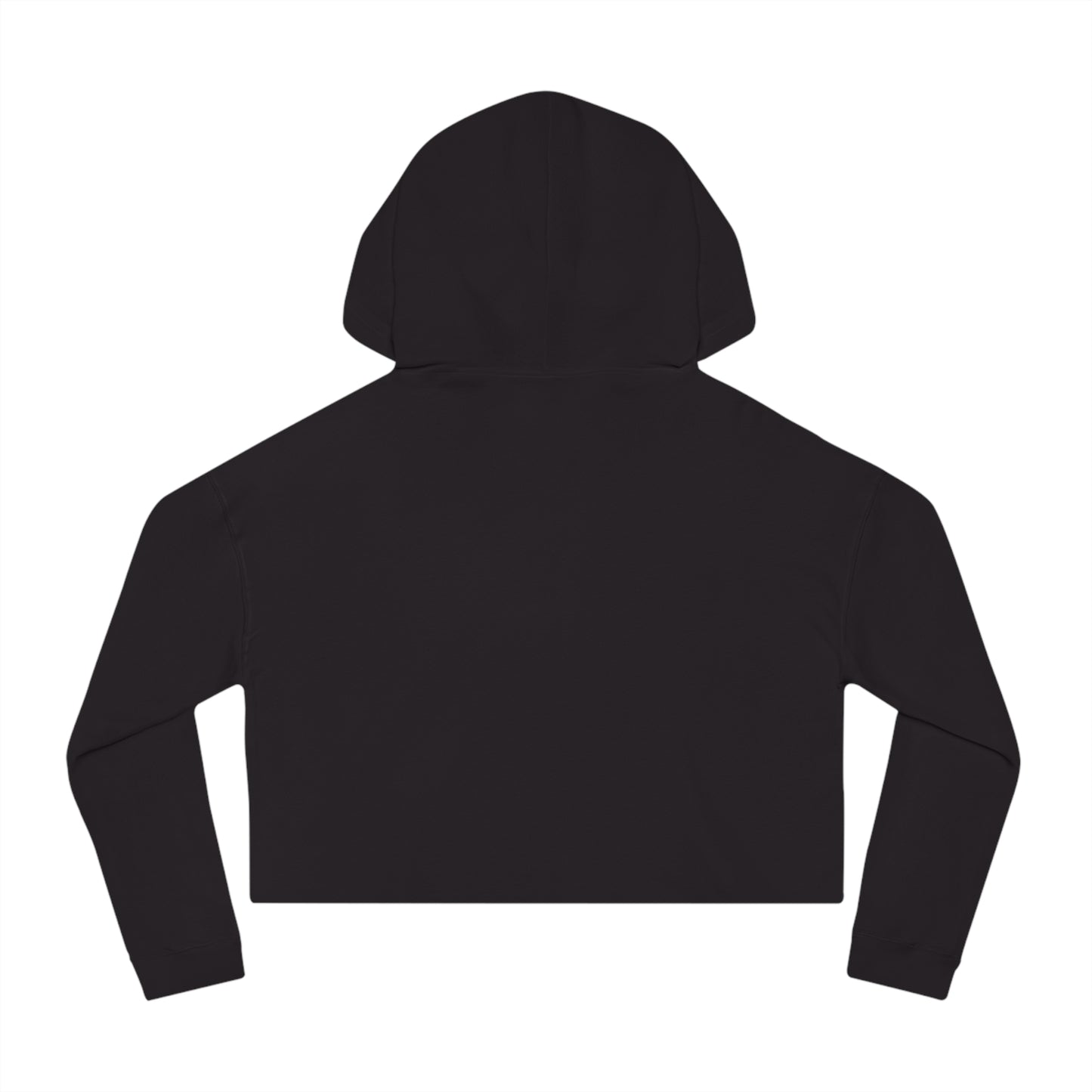 it's a small world - Women’s Cropped Hooded Sweatshirt