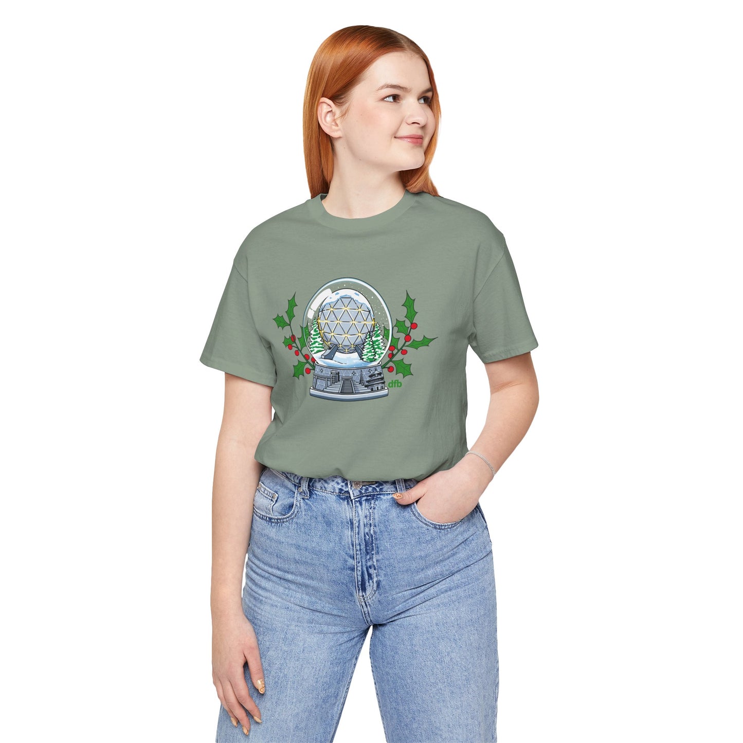 EPCOT Snowglobes - Adult Tee Shirt