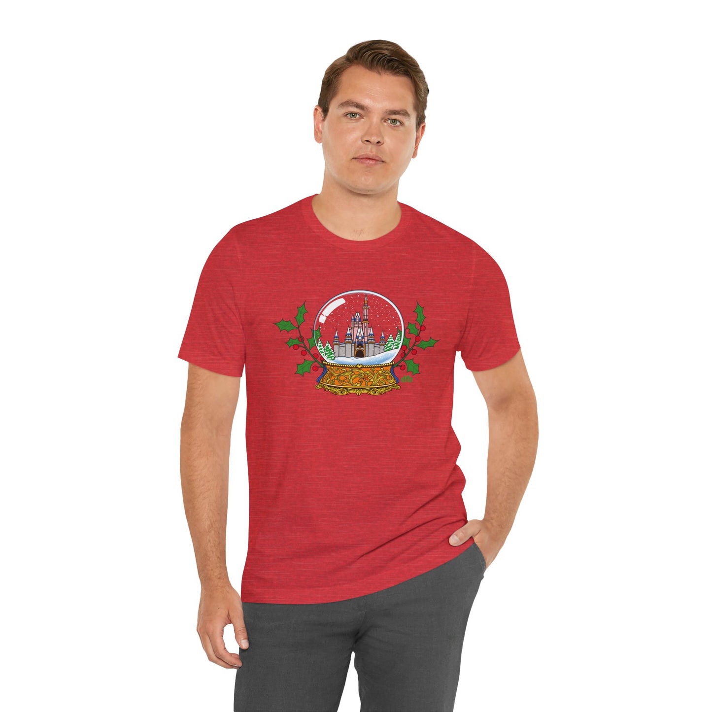 Magic Kingdom Snowglobes - Adult Tee Shirt