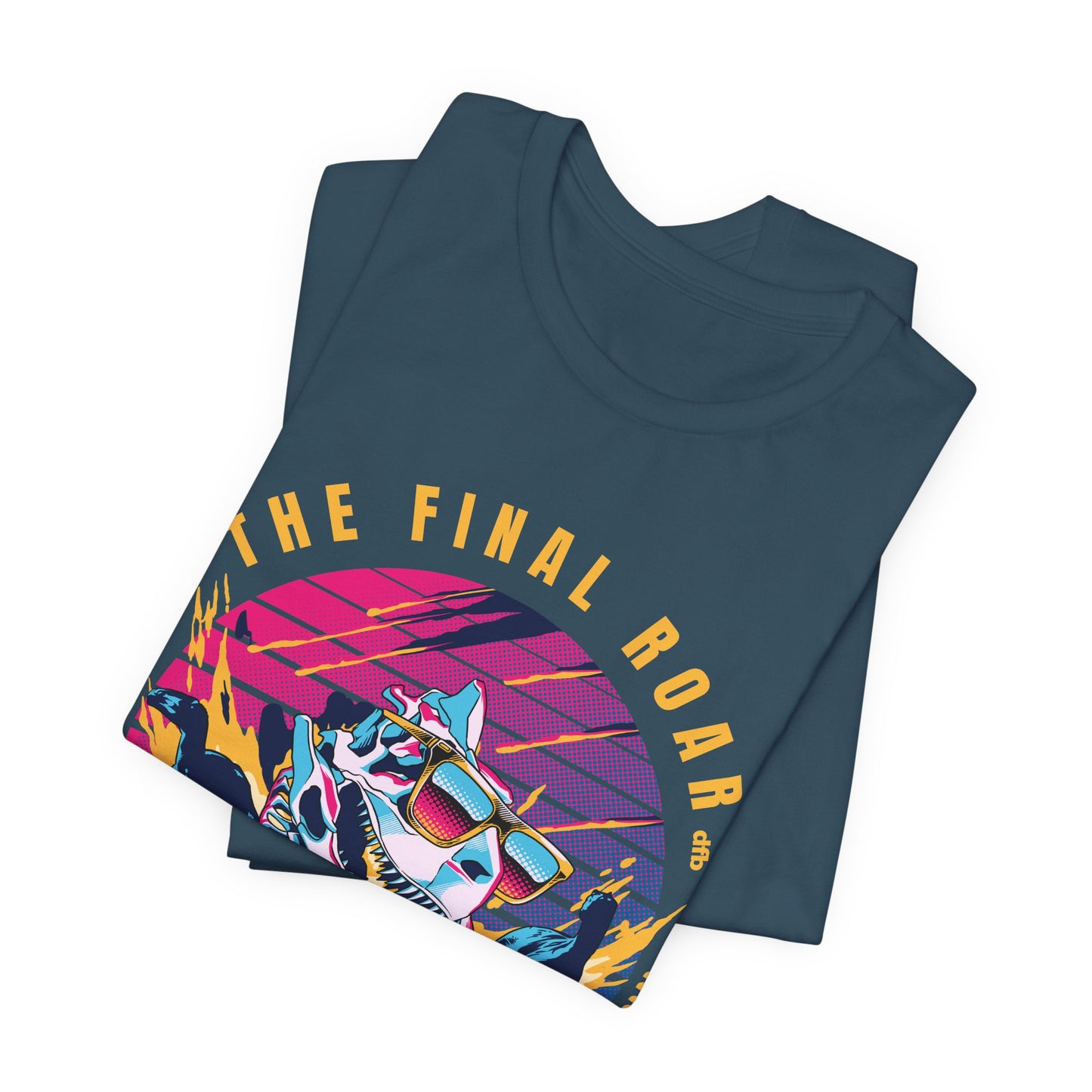 The Final Roar- DINOSAUR - Adult Tee Shirt