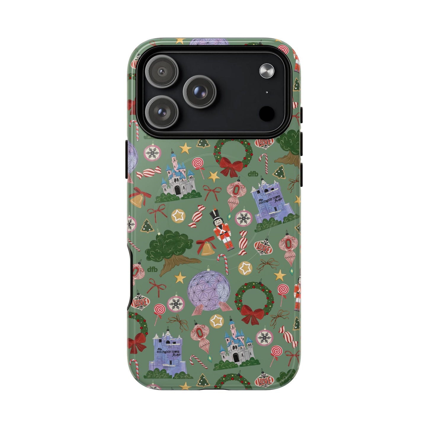 Park Icons Vintage Ornaments - Tough Magnetic iPhone Case