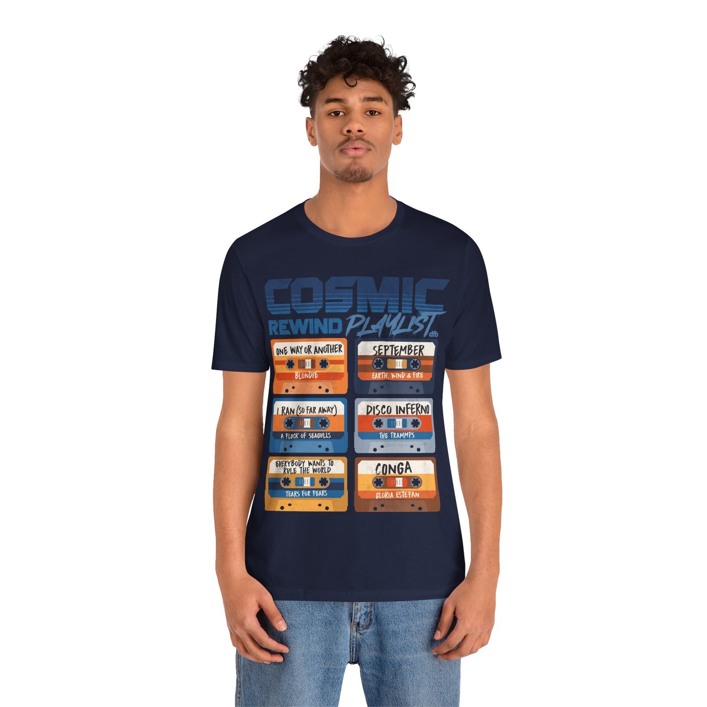 Cosmic Rewind Mixtapes - Adult Tee Shirt