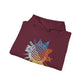 Food & Wine Compass -  Adult Hoodie Sweatshirt