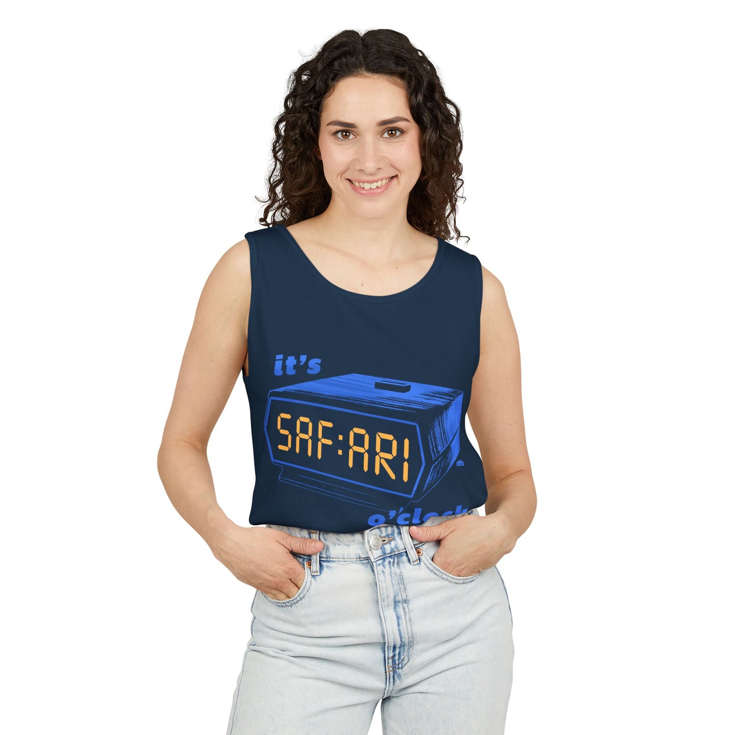 It's Park O' Clock - Unisex Garment-Dyed Tank Top