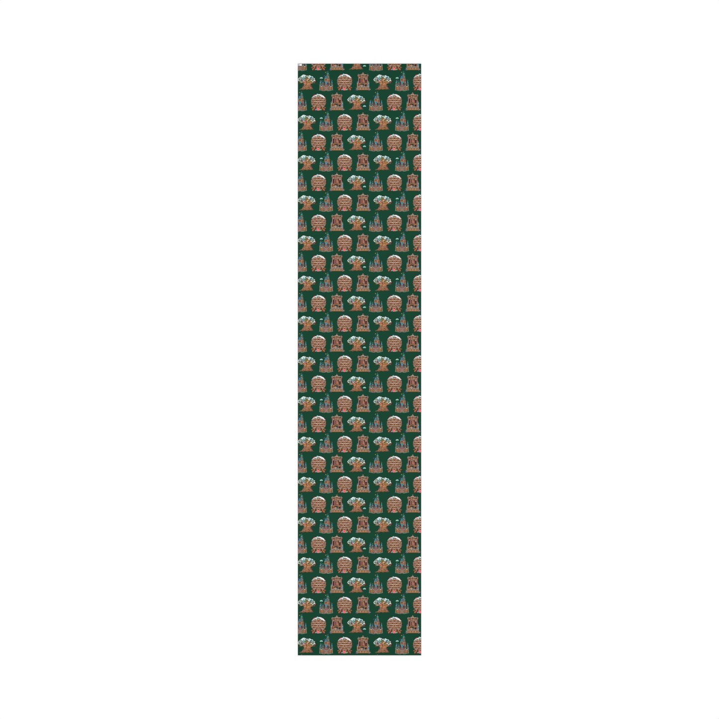 Gingerbread Park Landmarks - Gift Wrap Papers