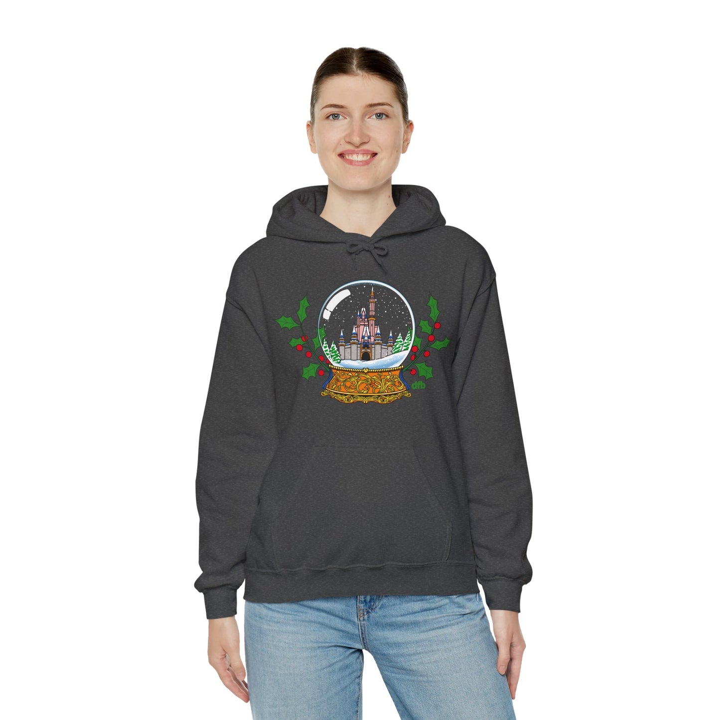 Magic Kingdom Snowglobes -  Adult Hoodie Sweatshirt