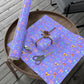 Bibbidi Bobbidi Bow, Princess Bows, Purple Background - Gift Wrap Papers