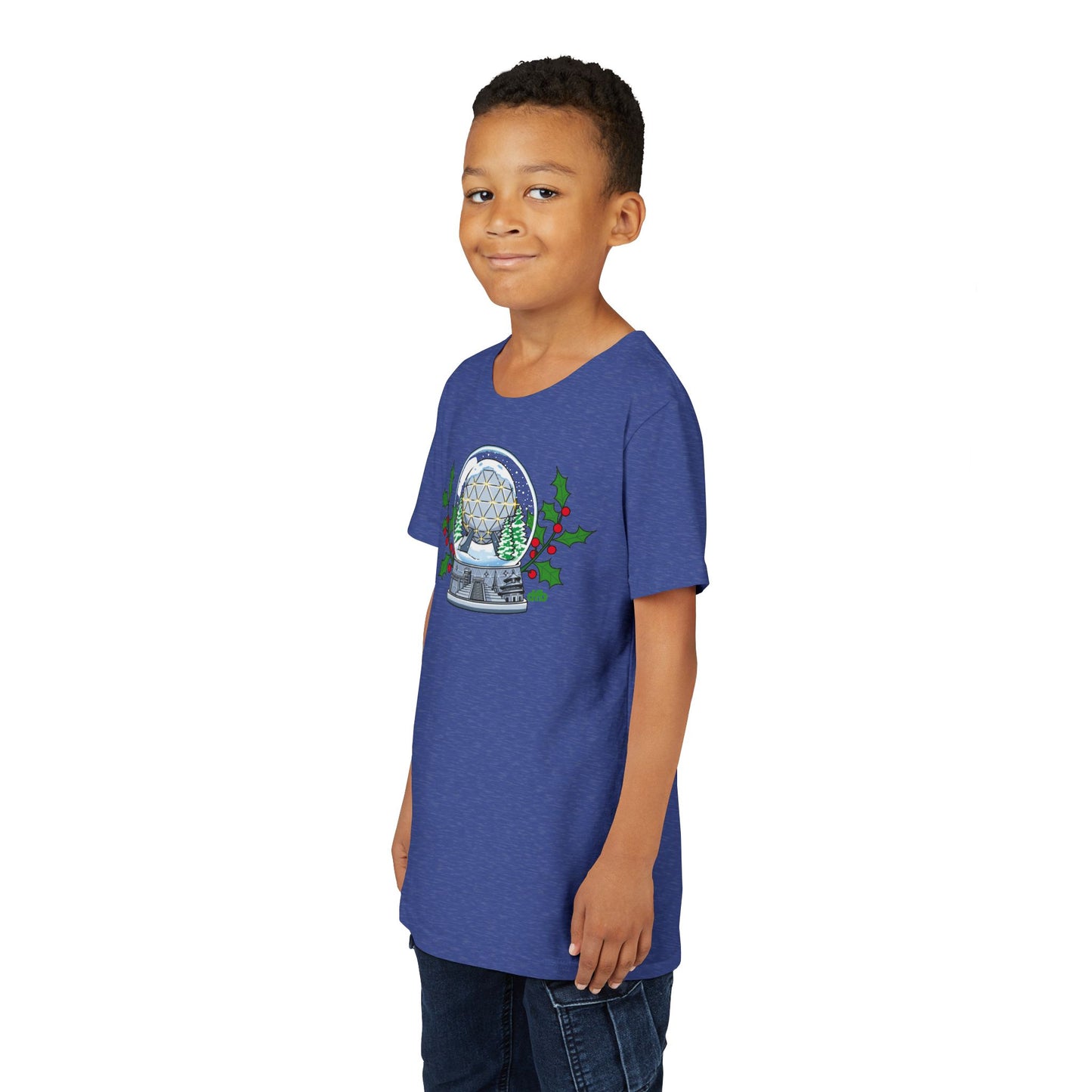 EPCOT Snowglobes -  Kid's Short Sleeve Tee Shirt