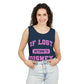 If Lost, Return to the Parks - Unisex Garment-Dyed Tank Top