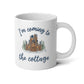 Snowy Cabin Castle, I'm Coming to the Cottage - Jumbo Mug, 20oz