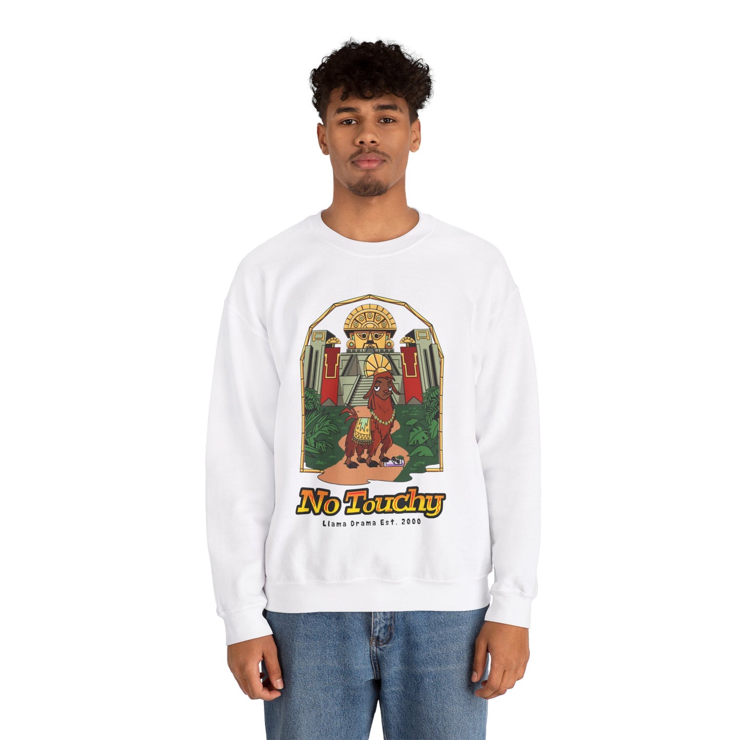 No Touchy - Emperor's New Groove - Adult Crewneck Sweatshirt