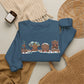 Gingerbread Park Icons - Adult Crewneck Sweatshirt
