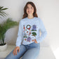 Park Icons Vintage Ornaments - Adult Crewneck Sweatshirt