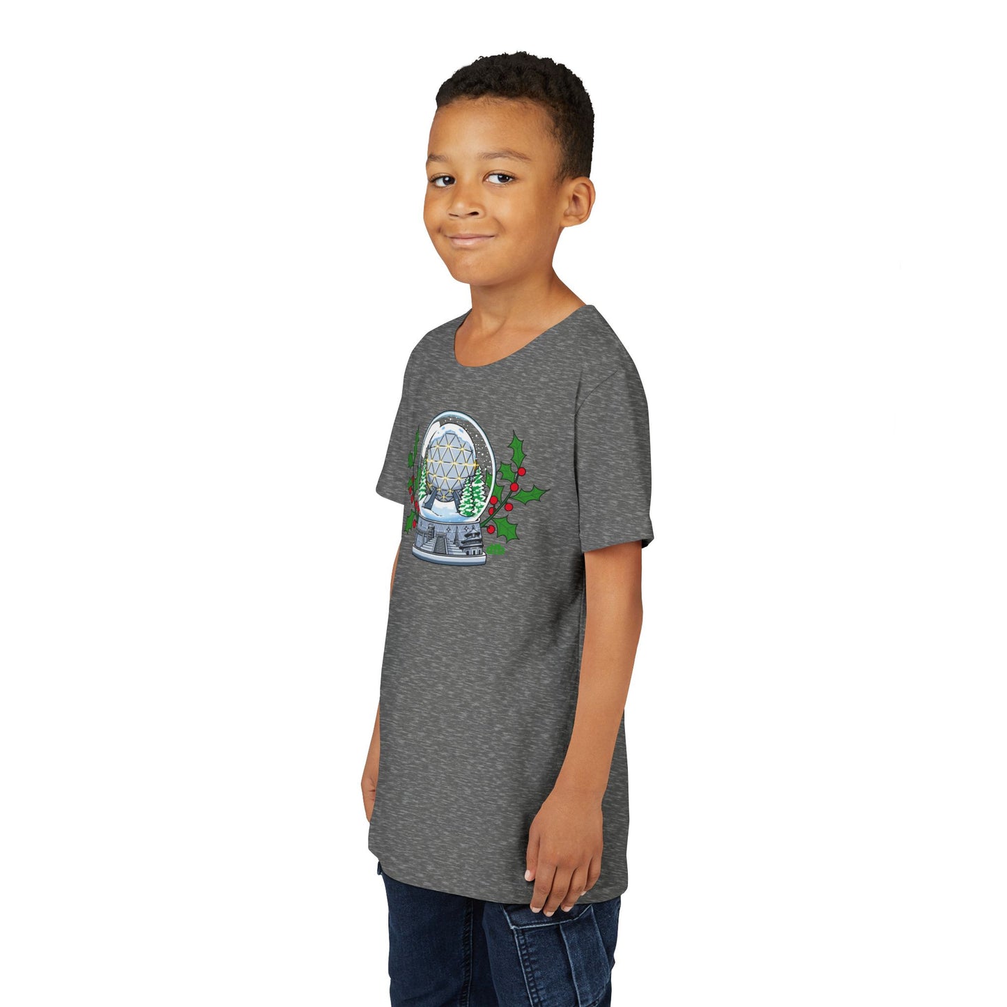 EPCOT Snowglobes -  Kid's Short Sleeve Tee Shirt