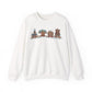 Gingerbread Park Icons - Adult Crewneck Sweatshirt