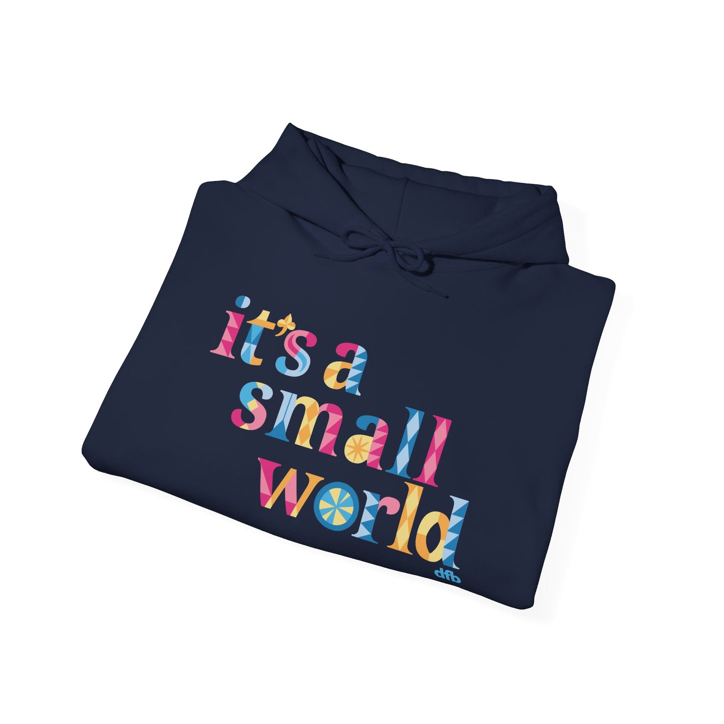 it's a small world -  Adult Hoodie Sweatshirt