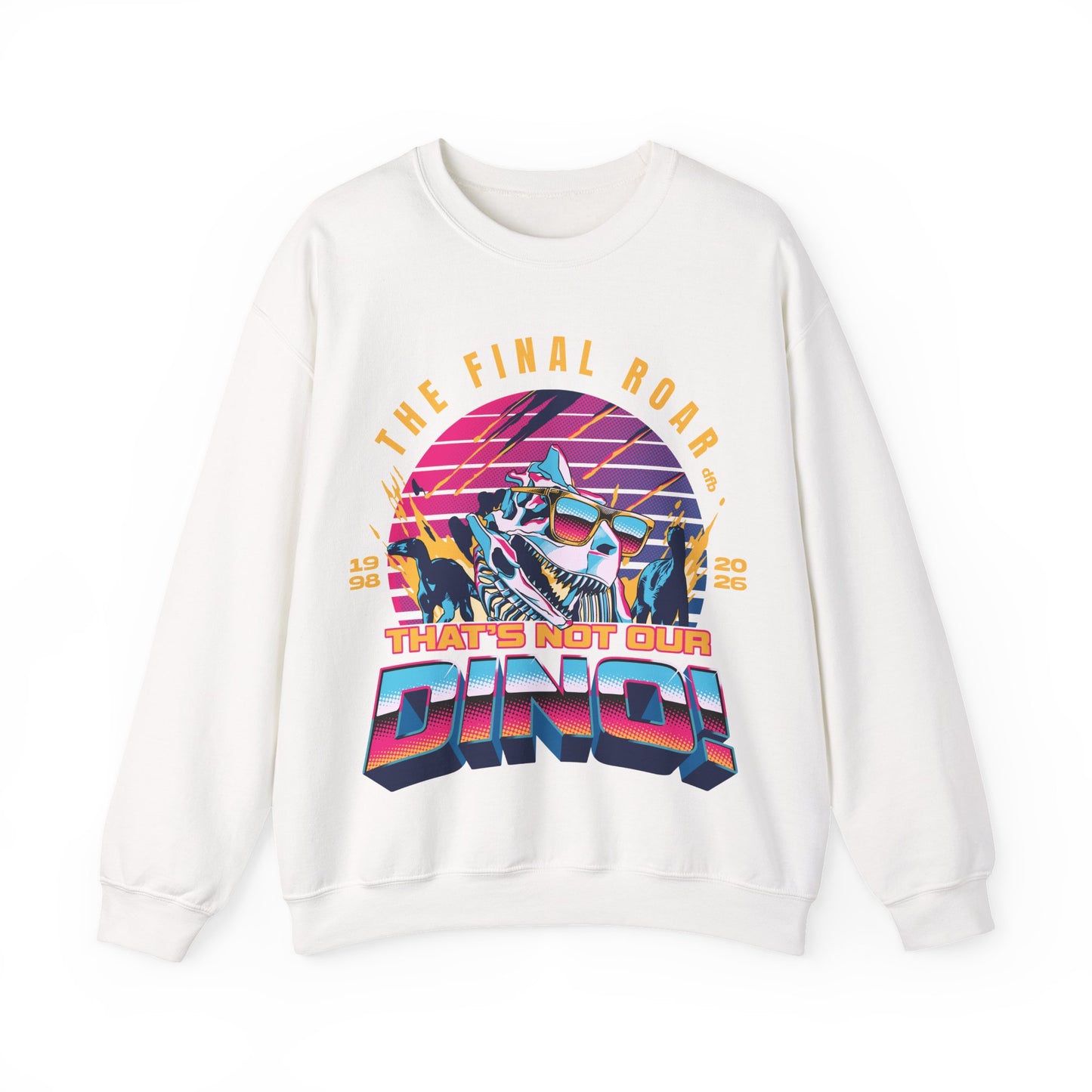 The Final Roar- DINOSAUR - Adult Crewneck Sweatshirt