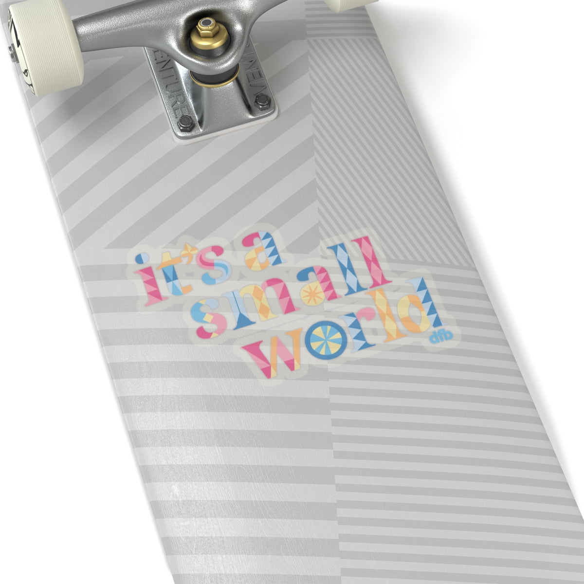 it's a small world - Kiss-Cut Stickers