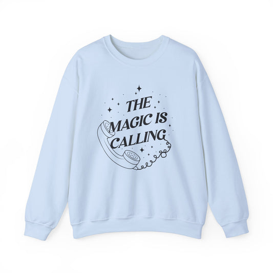 Magic is Calling Double Sided - Adult Crewneck Sweatshirt