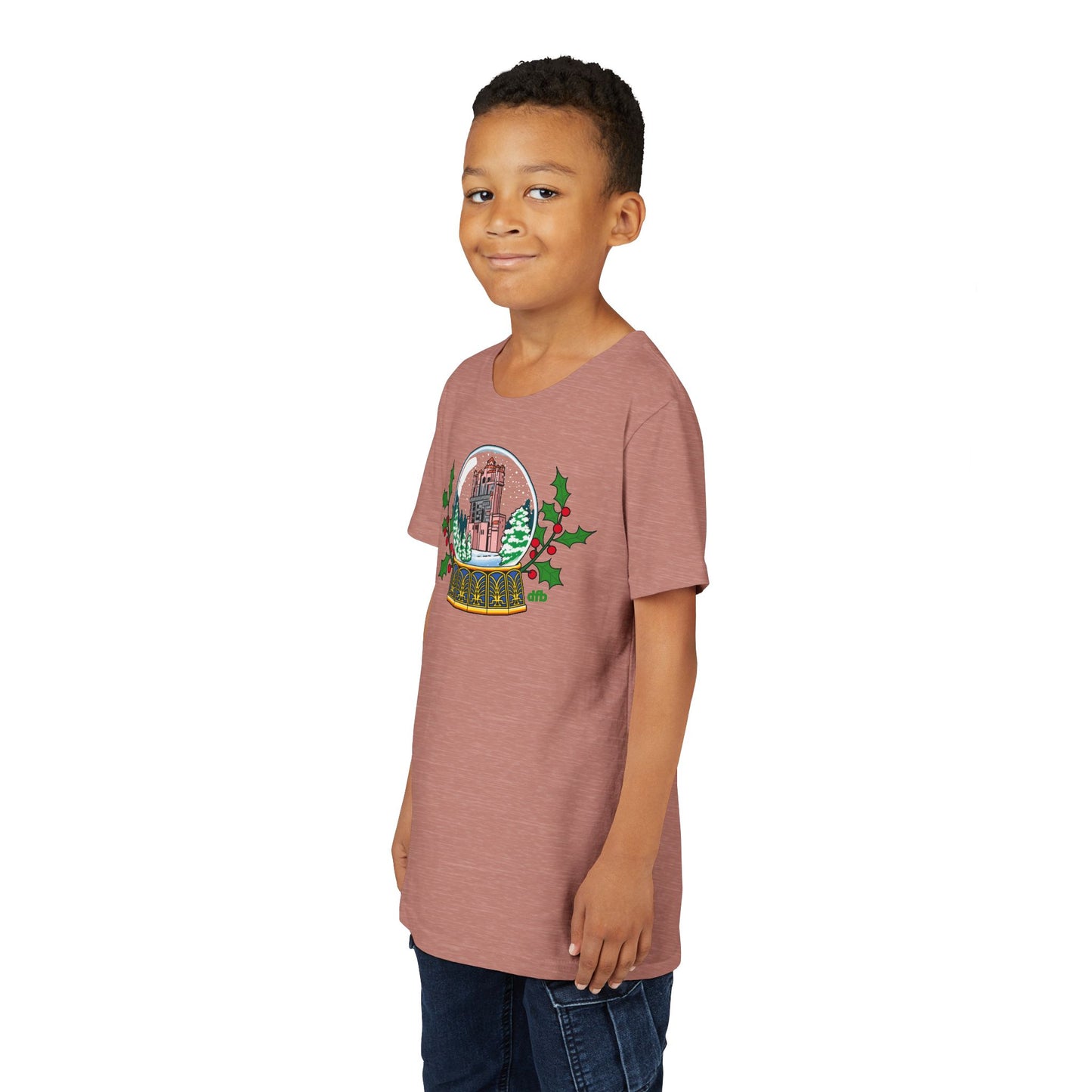 Hollywood Studios Snowglobes -  Kid's Short Sleeve Tee Shirt