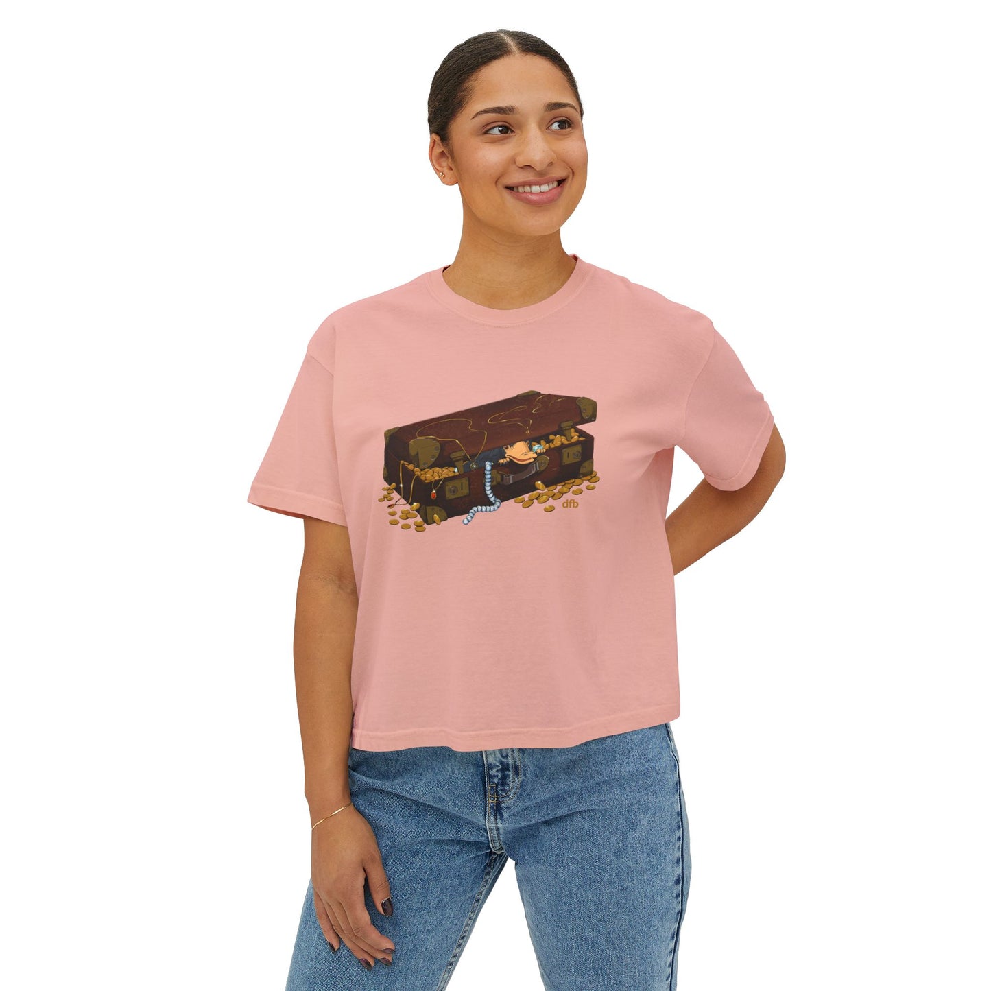 Niffler in a Suitcase - Women's Boxy Tee
