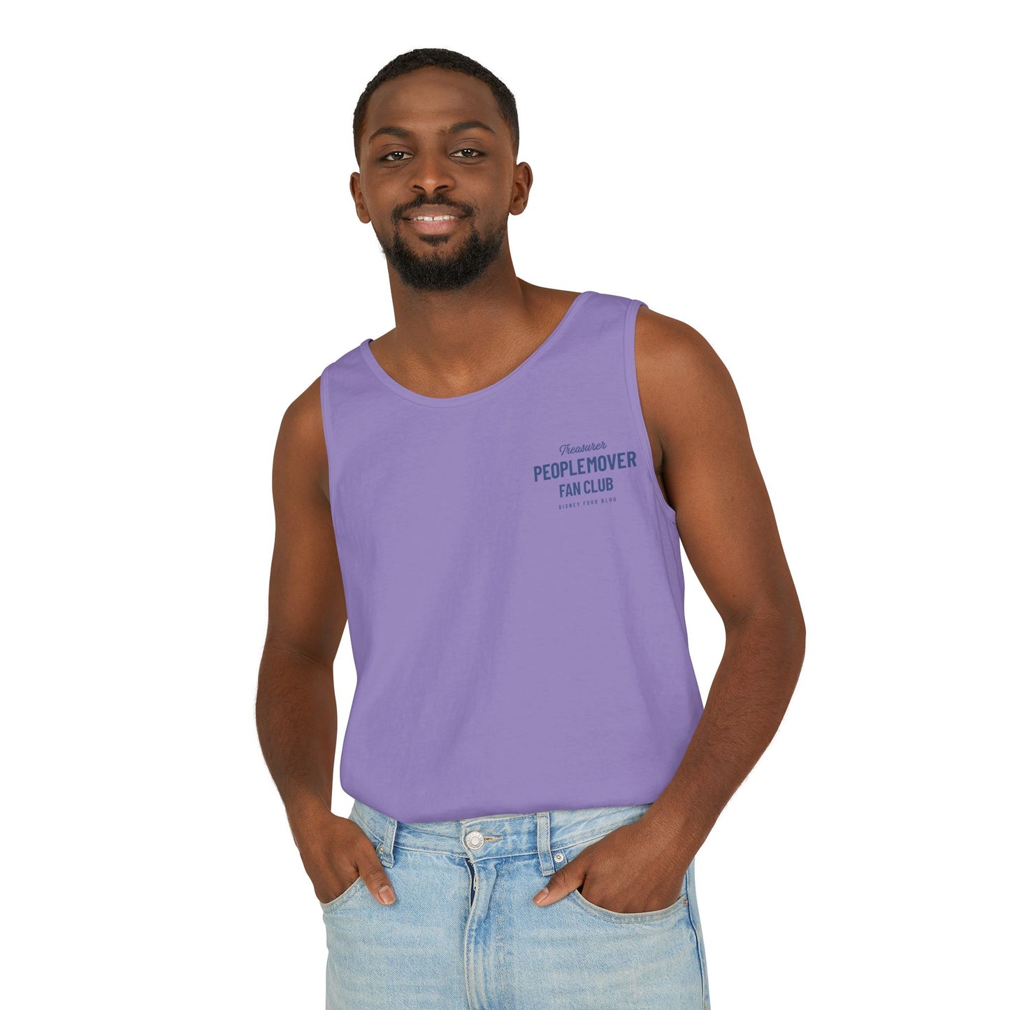 Peoplemover Fan Club - Unisex Garment-Dyed Tank Top