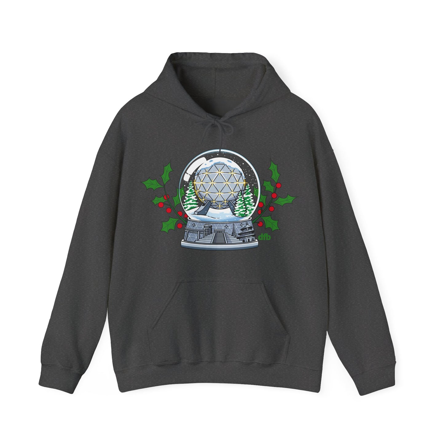 EPCOT Snowglobes -  Adult Hoodie Sweatshirt
