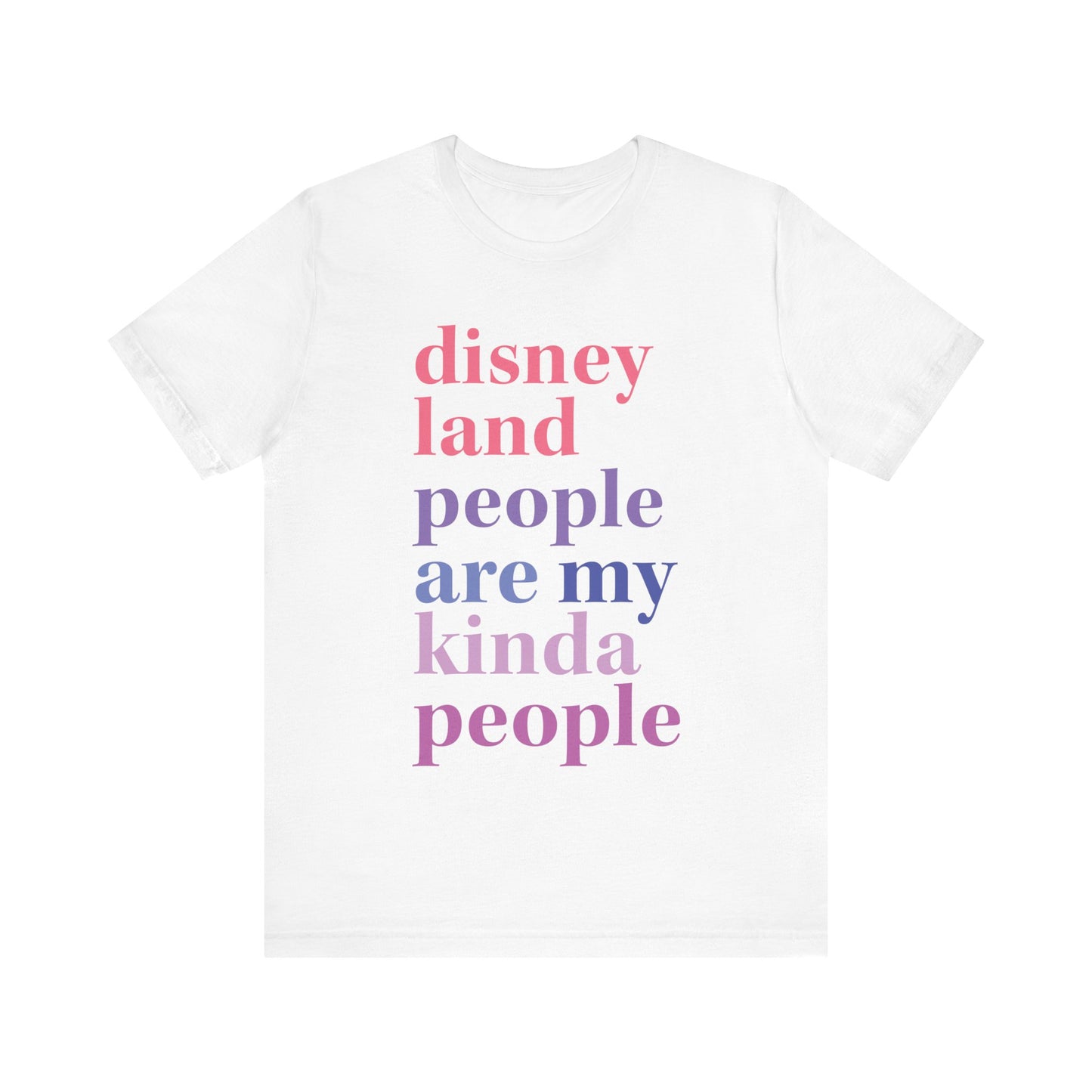 Disney People Are My Kinda People - Adult Unisex Tshirt