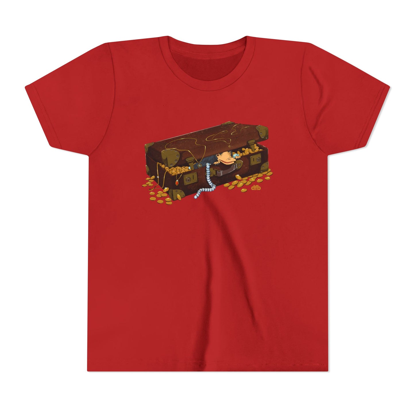 Niffler in a Suitcase -  Kid's Short Sleeve Tee Shirt