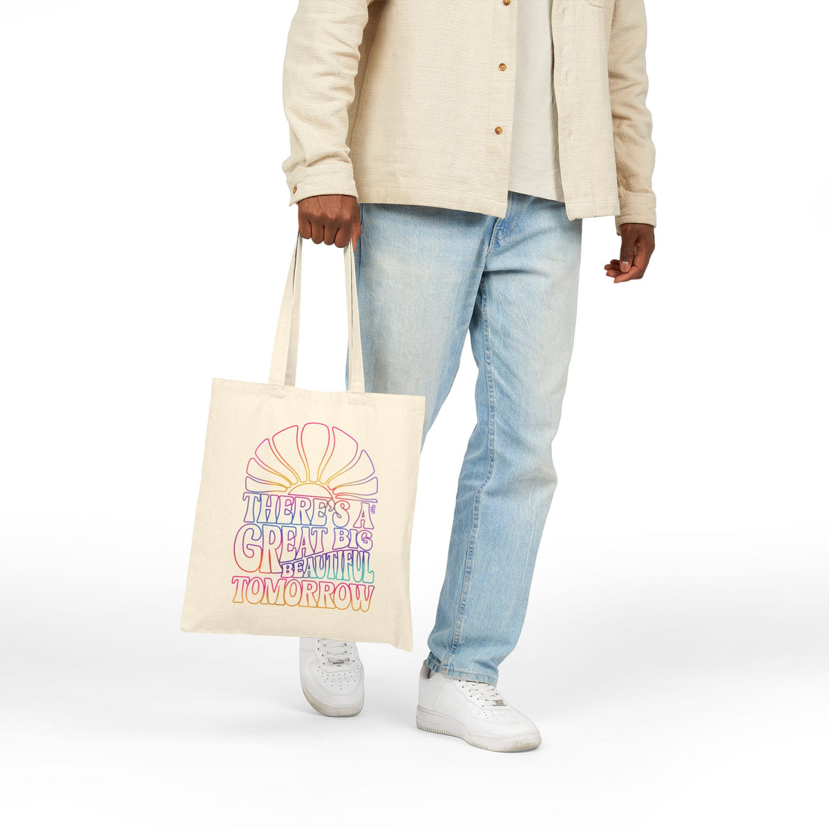LIMITED EDITION Great Big Beautiful Tomorrow - Cotton Canvas Tote Bag