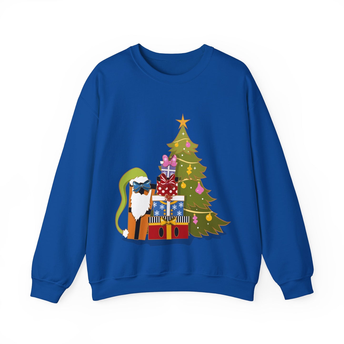 Fab 5 as Christmas Presents - Adult Crewneck Sweatshirt