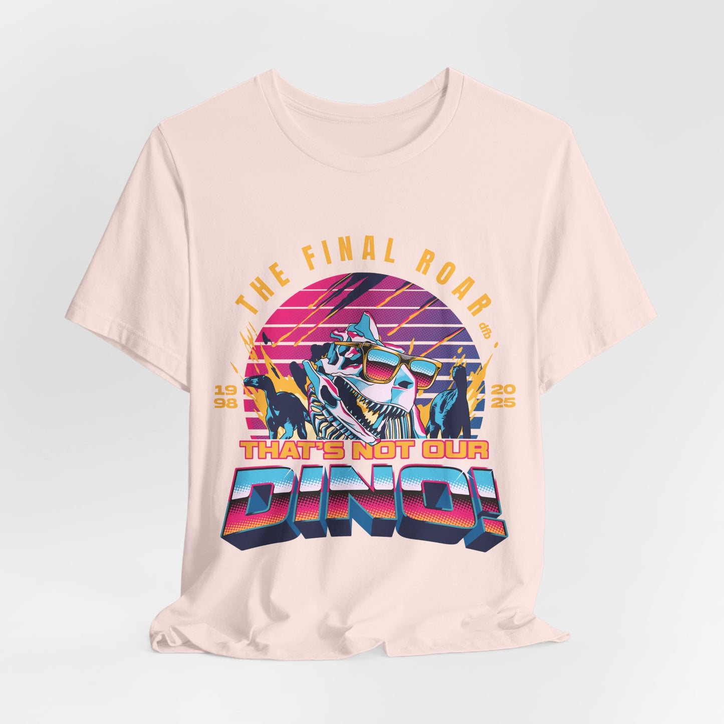 The Final Roar- DINOSAUR - Adult Tee Shirt