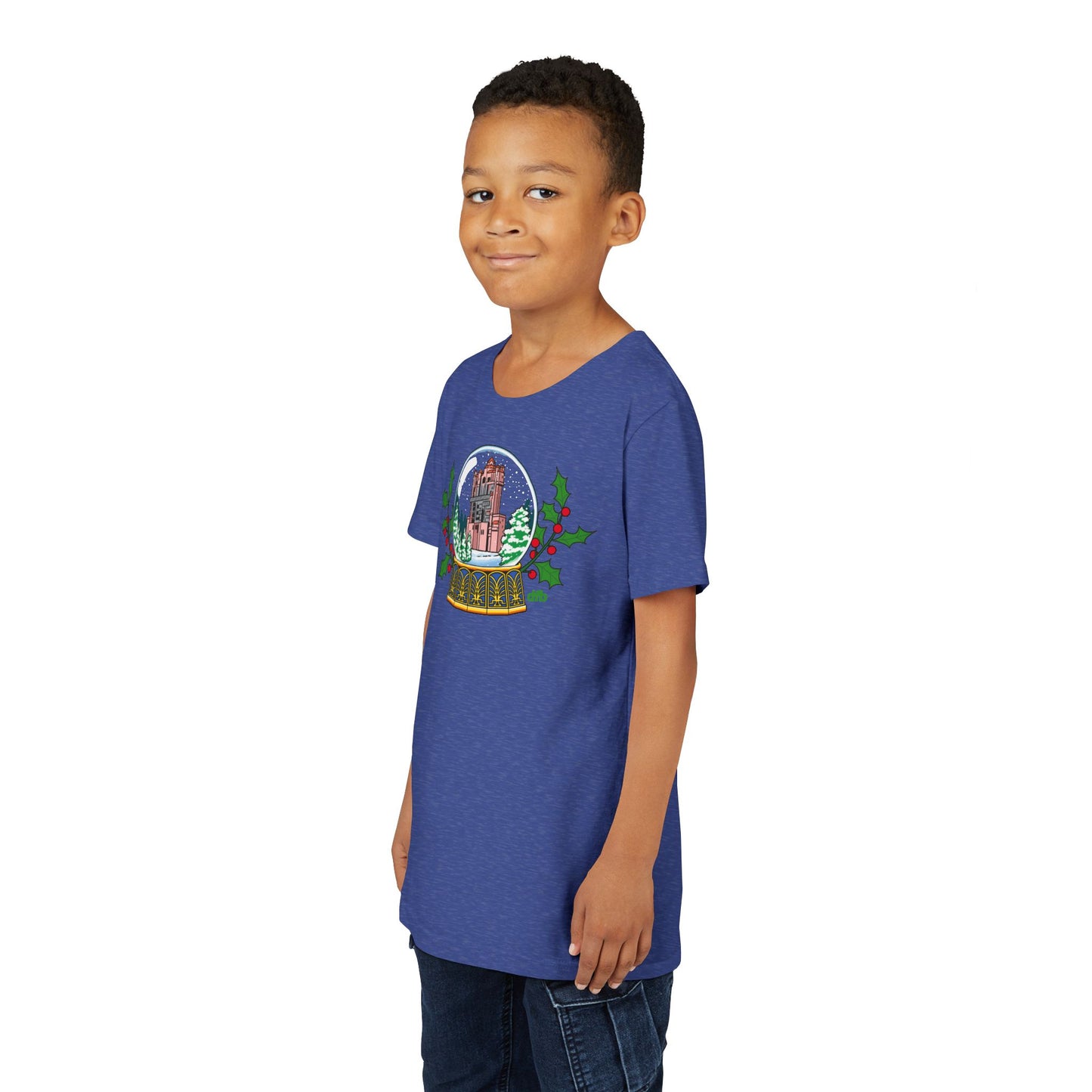 Hollywood Studios Snowglobes -  Kid's Short Sleeve Tee Shirt