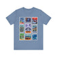 EPCOT Vintage Stamps - Adult Tee Shirt