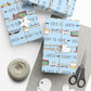 Ready to Ride, Light Blue Background - Gift Wrap Papers
